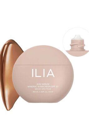 ILIA Sun Serum Mineral Sunscreen SPF 50 with 8-Hour Oil Control Medium Deep